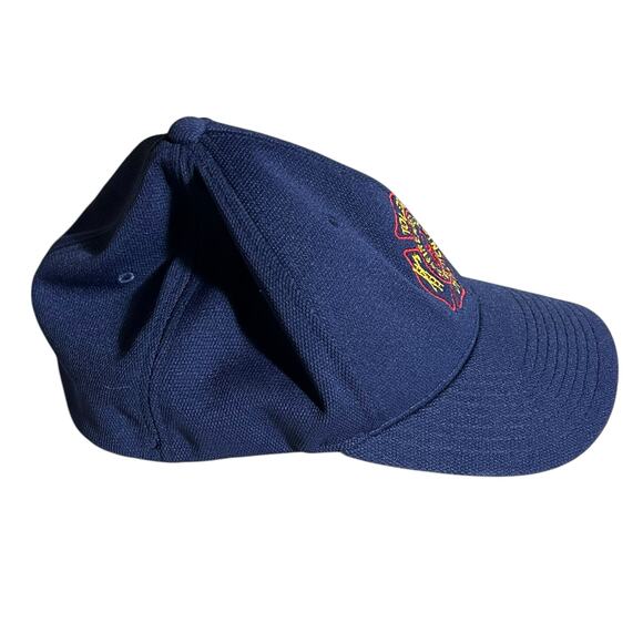 Sport-Tek Toledo Fire Rescue Department Ohio Baseball Cap Hat L/XL Navy - Picture 5 of 10